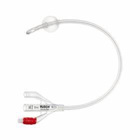 3-х ходовий післяопераційний силіконовий катетер Фолея Rüsch,тип Мерсьє,р.24